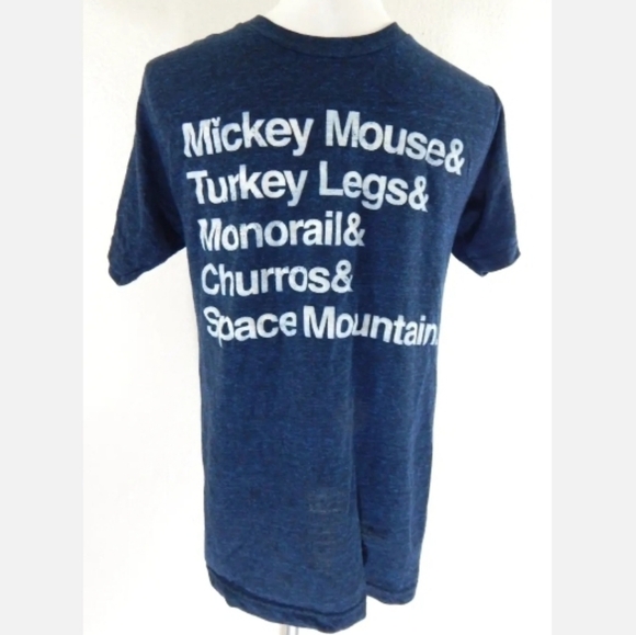 Disney Parks Blue Graphic Tee - Picture 1 of 3